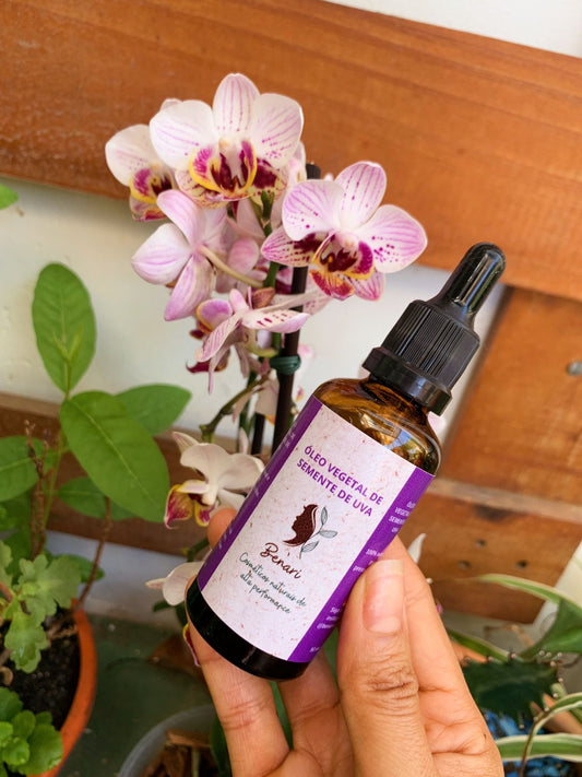 ÓLEO VEGETAL DE SEMENTE DE UVA - 50 mL